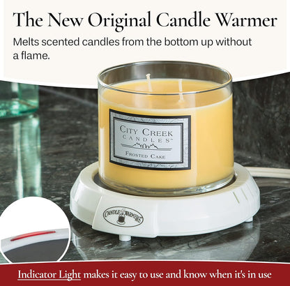 Candle Warmers ETC Timer Candle Plate Warmer