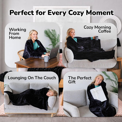 Wearable Blankets for Women & Men, Graduation Day Gift for Her, Cozy Gifts for Women, Wife Birthday Gifts Ideas