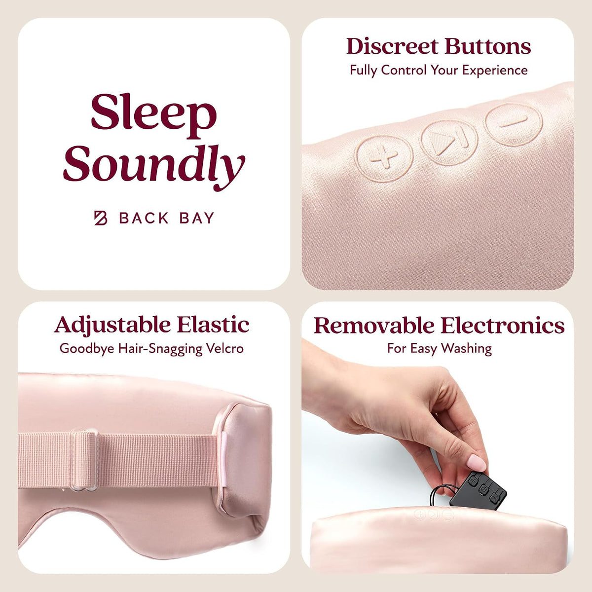 SilkSound Bluetooth Sleep Mask, 100% Mulberry Silk Headphones for Sleeping