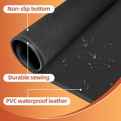 MyPlace Heated Mouse Pad - Heated Desk Mat with 8 Levels Heating & 3 Hours Auto Shut-Off - 31.8”x 17.3”Large Safe Desk Mat Hand Warmer for Home Office Work(Black)