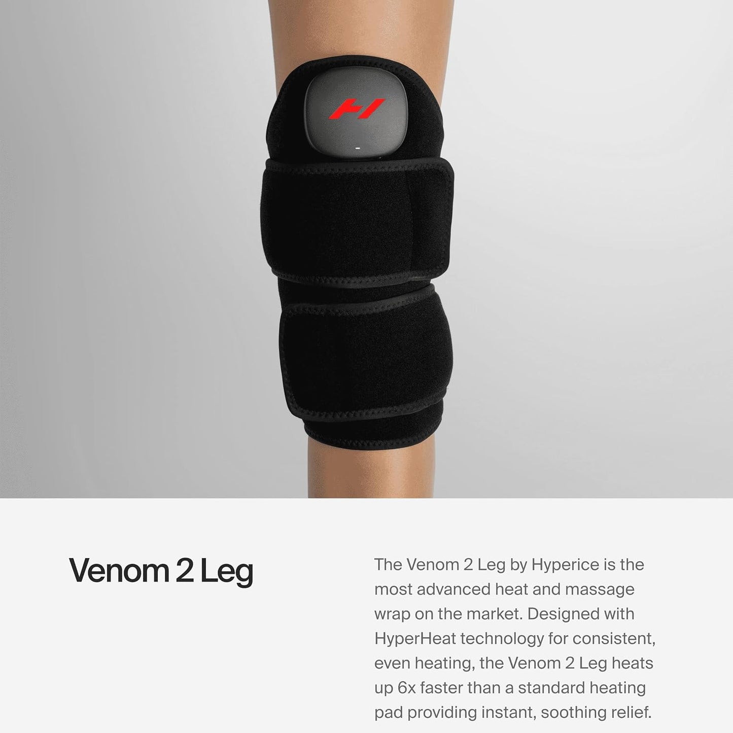 Hyperice Venom 2 Back Heated Vibration Massage Therapy Wrap Pain Relief | Relieve Pain | Soreness | Tightness | Increase Blood Flow |Three Precise Settings and Patterns | Up to 3 Hour Battery Life