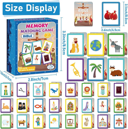 gisgfim 100 PCS Memory Matching Game Famous Paintings Concentration Memory Card for Adults Learning Educational Game A Fun & Fast Artworks Theme Matching Games
