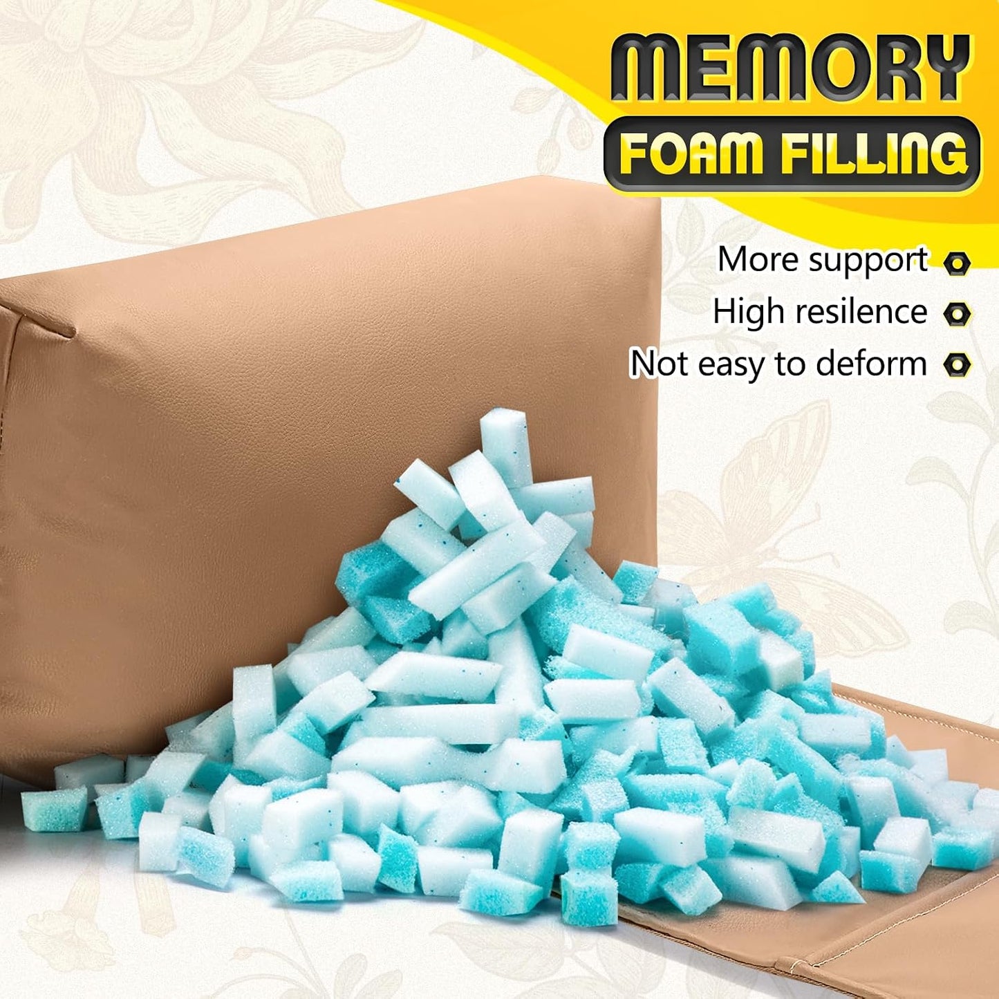 1 MIDDLE ONE Recliner Pillow, Memory Foam Head, Headrest and Neck Pillow for Recliner Chair, Small Neck Support for Office Chair (Grey)