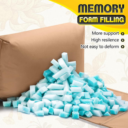 1 MIDDLE ONE Recliner Pillow, Memory Foam Head, Headrest and Neck Pillow for Recliner Chair, Small Neck Support for Office Chair (Grey)