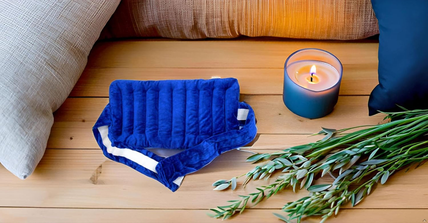 Nature's Approach Belted Lumbar Wrap, Assorted | Adjustable hook-and-loop belt secures this 12-herb rice & flaxseed wrap around the lower back