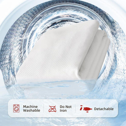 Bwarm Waterproof Heated Mattress Pad Foot Queen, 9 Heat Settings