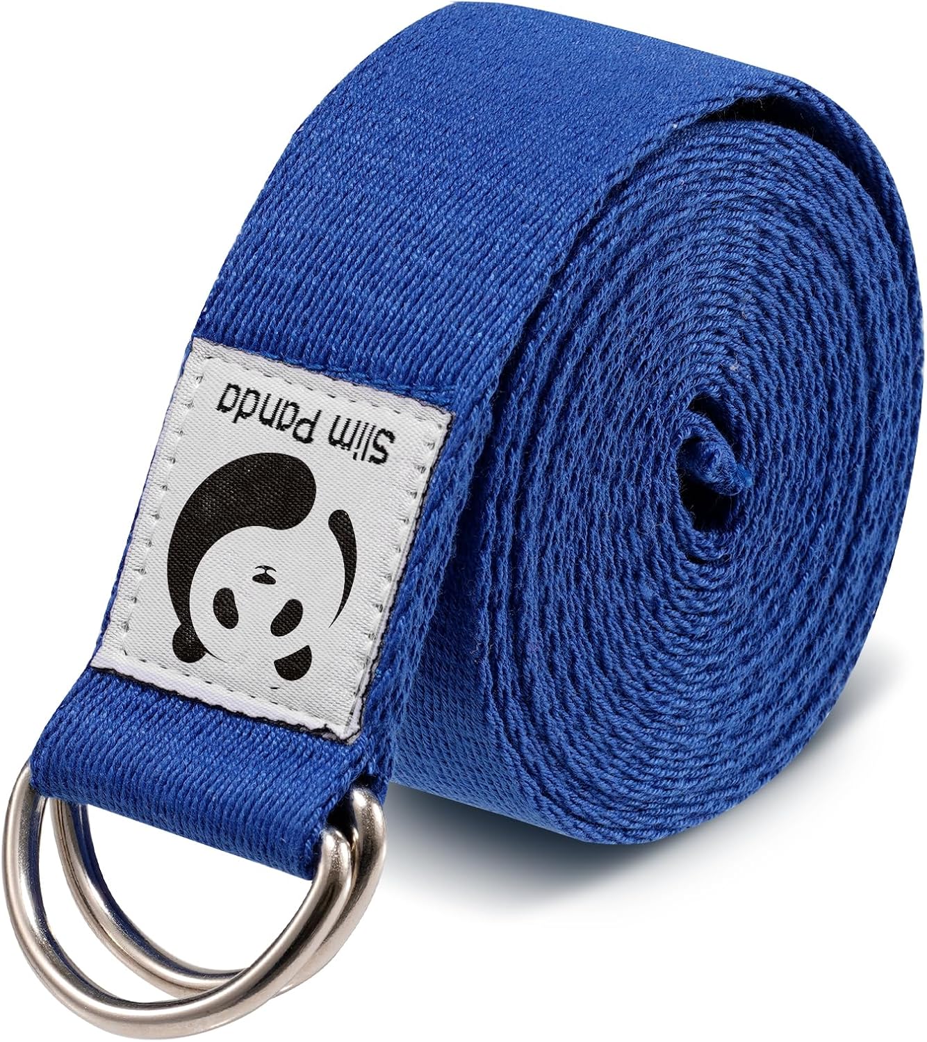 Yoga Strap for Stretching,Cotton Yoga Strap with Adjustable D-Ring Buckle,Non-Elastic Yoga Belt for Pilates,Gym Workouts,Physical Therapy,Improve Flexibility