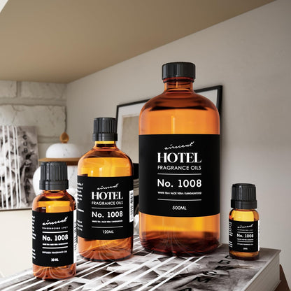 AirScent Hotel Diffuser Oil No. 1008 - White Tea Aloe Sandalwood - 500 mL