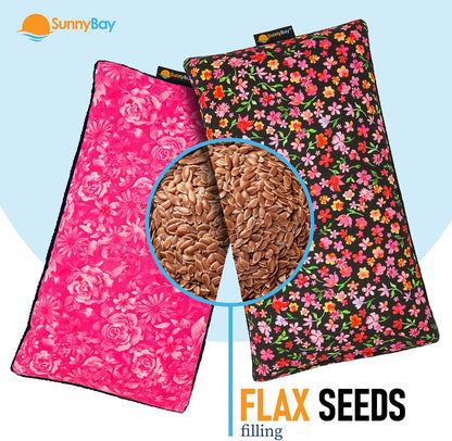 SunnyBay Heating Pad, Neck and Shoulder Wrap, 6x11 inch, Pink