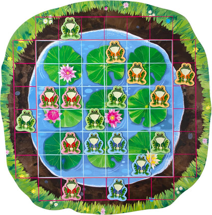 eeBoo Gathering a Garden Board Game - Award Winning Patience & Plant Counting Garden Game, Screen-Free Fun for 2-4 Players, Kids Ages 5 and up