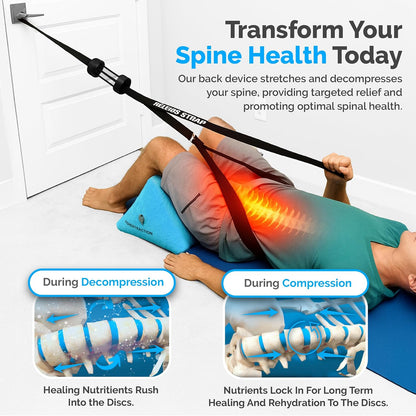 Fisher Traction Patented Lumbar Traction Device (Under 230 lbs)