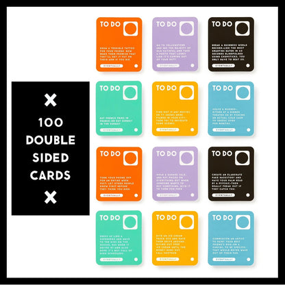 Brass Monkey Random Things to Do – Random Decision Making Card Set for Adults