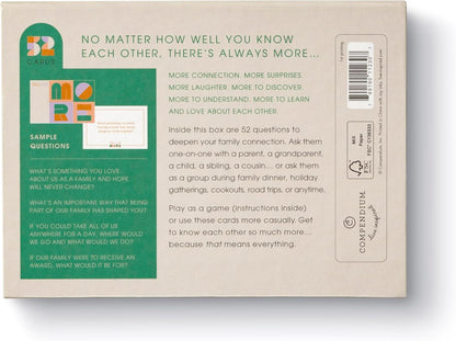 Tell Me More: A Conversation Starter Game of Questions to Deepen Connection