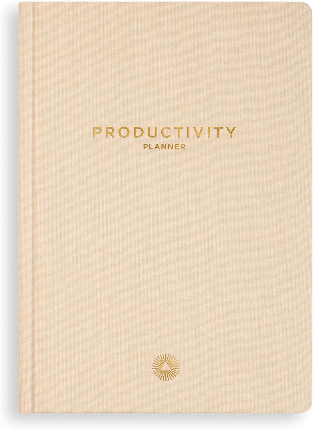 Intelligent Change - 3-Month Productivity Planner, Productivity Tools for Time-Management and Mindfulness, Daily To-Do List, A5 Undated Quarterly Planner, Beige (Beige)