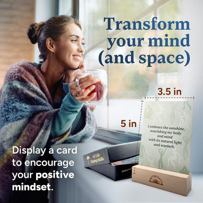 Better Days Coping Cards - 65 Therapy Cards for Stress, Anxiety, Anger