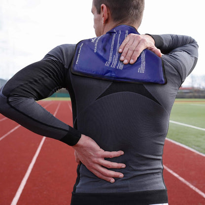 Medvice Knee Ice Pack Wrap with Cold Compression for Pain Relief, Swelling