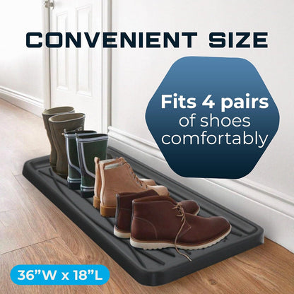 Milato Boot Tray – Extra Large – 18 x 36 in – 45 x 91cm (1 Pack)