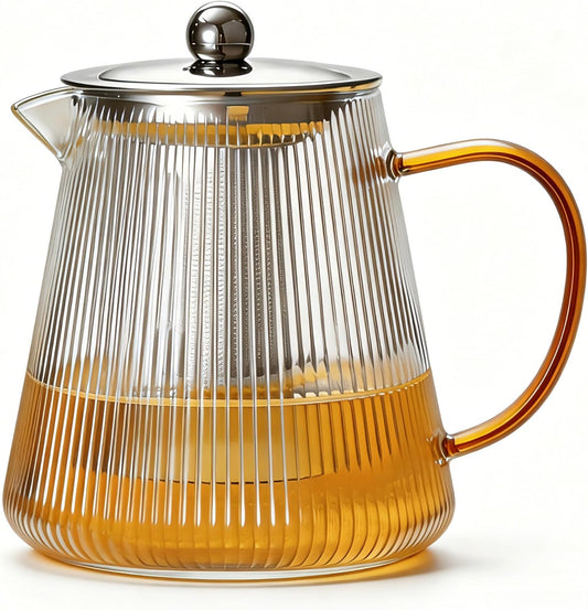 Glass Teapot with Removable Infuser, 32 oz (950 ml)