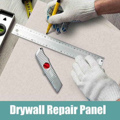 Drywall Repair Panel Drywall Patch Panel for Wall Repair(4 Pieces,12" x 12" x 1/2")
