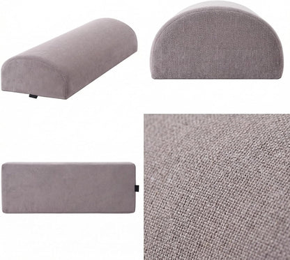 Leg Elevation Pillows for After Surgery, Ergonomic Memory Foam Wedge Leg Elevation Pillow Comfort Care for Back Knee Hip Ankles Pain, Knee Elevation Pillow for Injury, Rest Blue