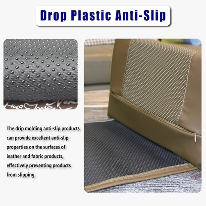 Breathable Perforated Leather Recliner Memory Foam Head Pillow - Non-Slip Base with Adjustable Neck Support in Chocolate, for Recliners, Sofas, and Loveseats, Ensuring Unmatched Relaxation