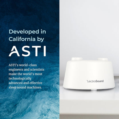 Adaptive Sound Technologies LectroSound - Noise Machine for Optimal Sleep Environment - Non-Looping Nature Sounds - Precision Volume Settings - Speech Privacy - Travel-Ready