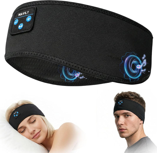 Navly Sleep Headphones Bluetooth Headband for Side Sleepers