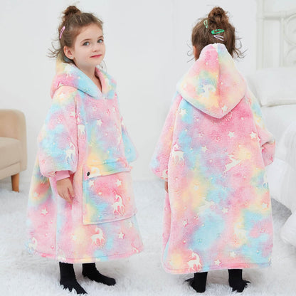 Wearable Blanket Hoodie for Adults With Pocket Strawberry Hoodie | Sherpa, Fuzzy Blanket Hoodie, Oversized Sweatshirt Blanket, Kangaroo Pouch, Cute Birthday Gifts for Sister, Cute Stuff