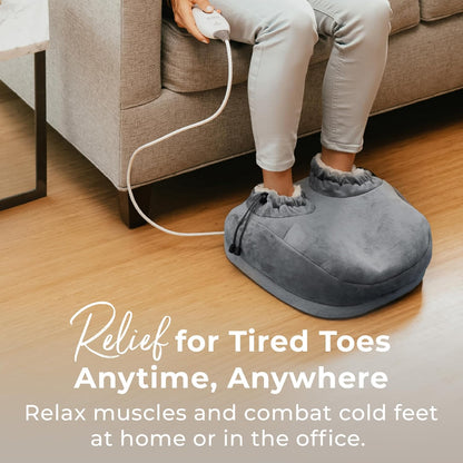Pure Enrichment PureRelief Deluxe Foot Warmer, 4 Heat Settings, Universal Size