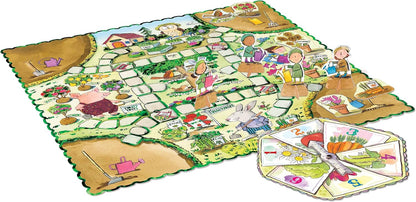 eeBoo Gathering a Garden Board Game - Award Winning Patience & Plant Counting Garden Game, Screen-Free Fun for 2-4 Players, Kids Ages 5 and up