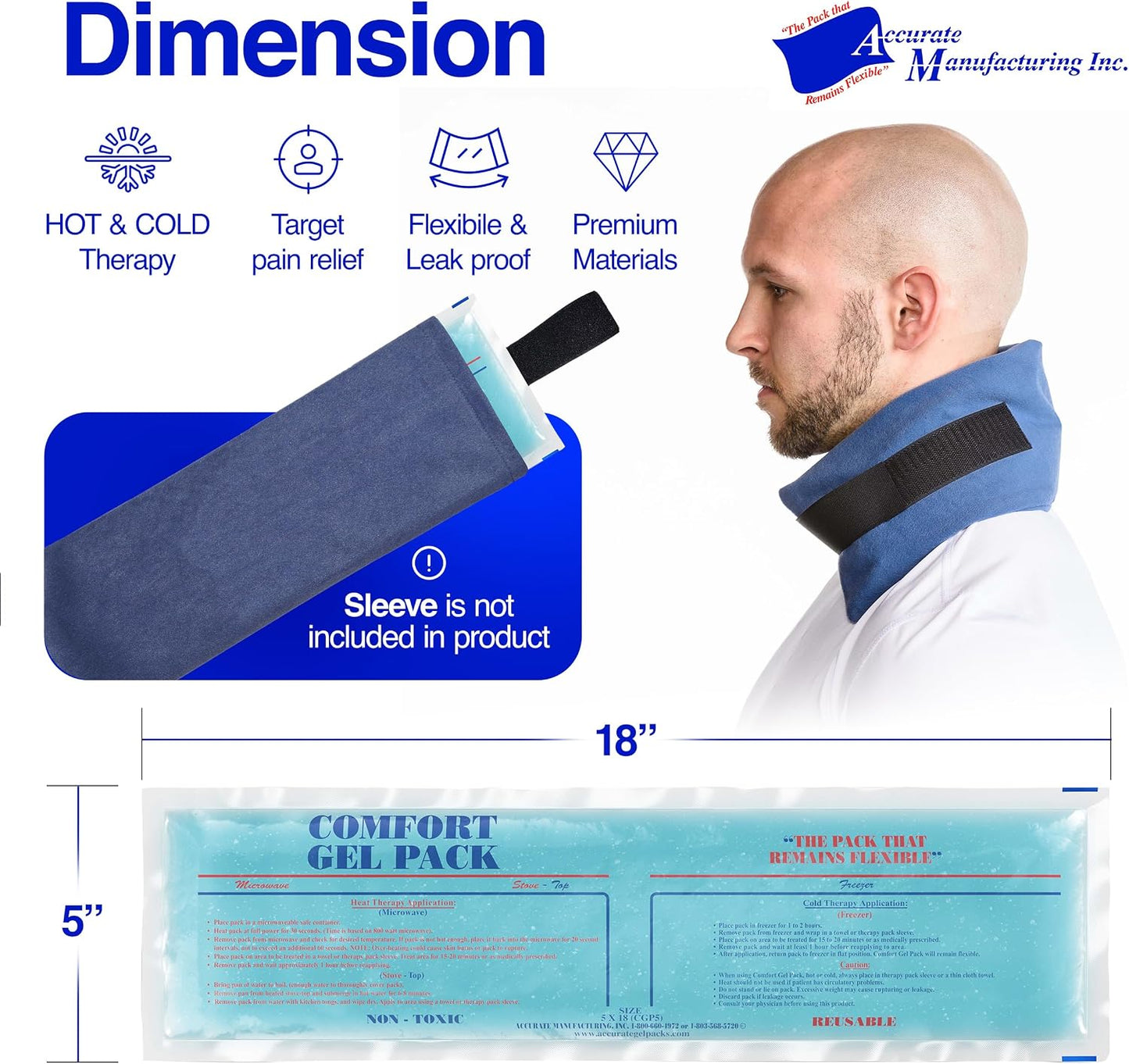 Comfort Gel Pack (10x15 Size)