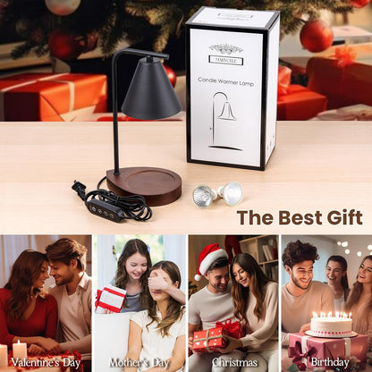 Marycele Candle Warmer Lamp with Timer, Vintage Home Decor, Gifts for Women