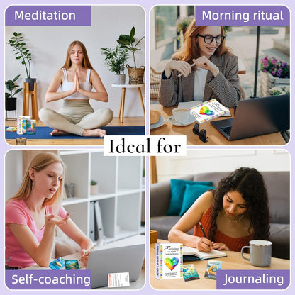 ADHD Coping Skills for Adults Teens | Therapy Tools Cards for Women | ADHD Activity Flashcards to Improve Productivity | Executive Functioning Mindset & Mindfulness Cards