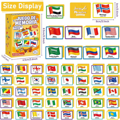 gisgfim 100 PCS Memory Matching Game Famous Paintings Concentration Memory Card for Adults Learning Educational Game A Fun & Fast Artworks Theme Matching Games