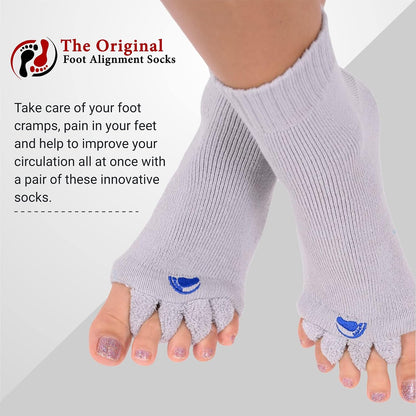 My Happy Feet Foot Alignment Socks with Toe Separators