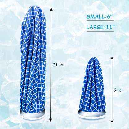 Ice Bags for Injuries, Classic No-Leak Elastic Breathable Ice Pack, Cold and Heat Treatment Ice Bag, Can Relieve Headaches, Migraines, Sports Injuries Swelling Pain, 3 Sizes (6"/9"/11") (4 Sets)
