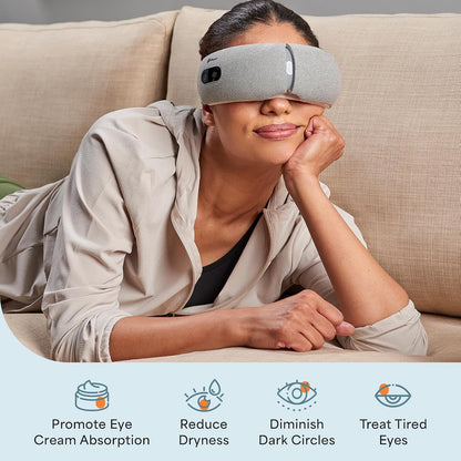 Lifepro Oculax Portable Eye Massager with Heat and Vibration