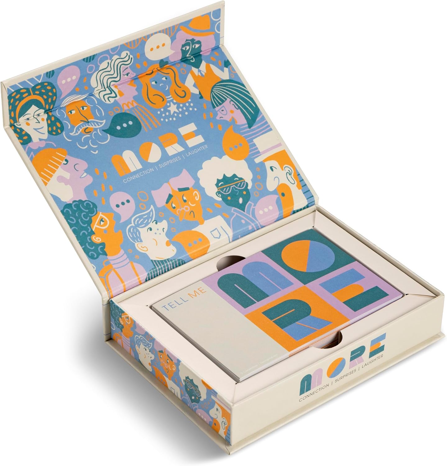 Tell Me More: A Conversation Starter Game of Questions to Deepen Connection