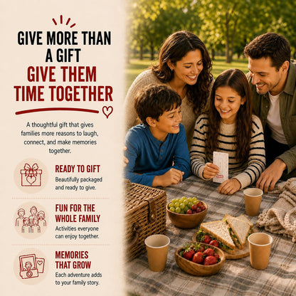 Family Activity Cards, 50 Screen-Free Scratch-Off Activities