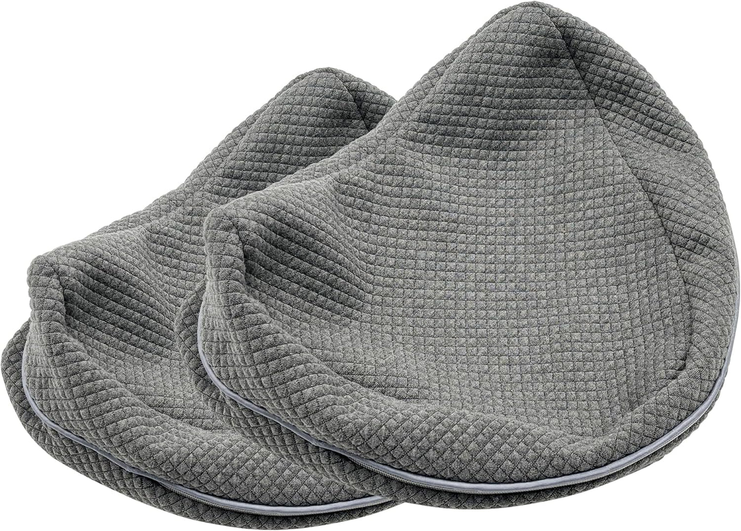 Knee Pillow Cover for Contour Legacy Knee Support Pillow (Gray) | Leg Pillowcase for Contour Legacy Knee Pillow, Knee Pillowcase for Contour Legacy Pillow for Side Sleepers, Cover Only