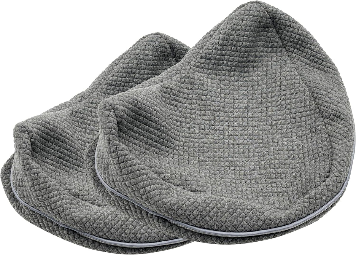 Knee Pillow Cover for Contour Legacy Knee Support Pillow (Gray)