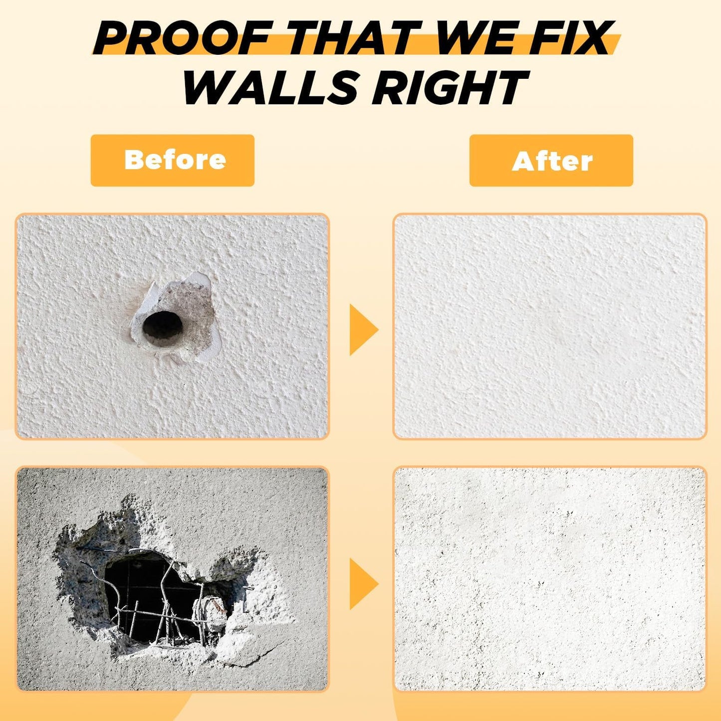 Drywall Patches, 20PCS Kit, 2/4/6/8 Inch Drywall Repair Patches for Holes | Aluminum Materials 丨 Long-lasting & Durable 丨 4 Easy Steps to Repair 丨 Multiple Loose Fit Sizes