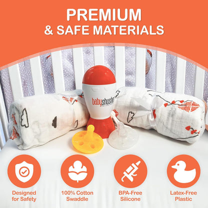 Baby Shusher Portable Sound Machine Mom-Like 'Shh!' Sound for Baby, 1 Count