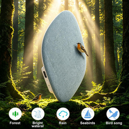 Under Pillow Sleep Speaker, Flat Bluetooth Pillow Speaker for Sleeping | Material: Plastic & woven fabric. Use: Bone conduction audio for bedtime relaxation, side sleepers, and masking noise.