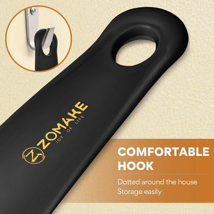 ZOMAKE Plastic Shoe Horn for Kids Men Women,Travel Small ShoeHorn Size,Portable Shoe Spoon Boot Horn Helper 7.3"
