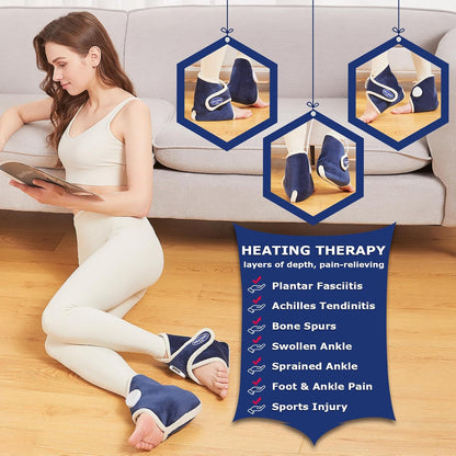 CAMECO Electric Neck Heating Pad for Pain Relief, 86℉-158℉ & 30S Heating Heated Neck Wrap Warmer for Soreness Stiffness, Super Soft Heated Scarf, Neck Heat Pad, Auto Shut-Off Timer, Gifts for Women