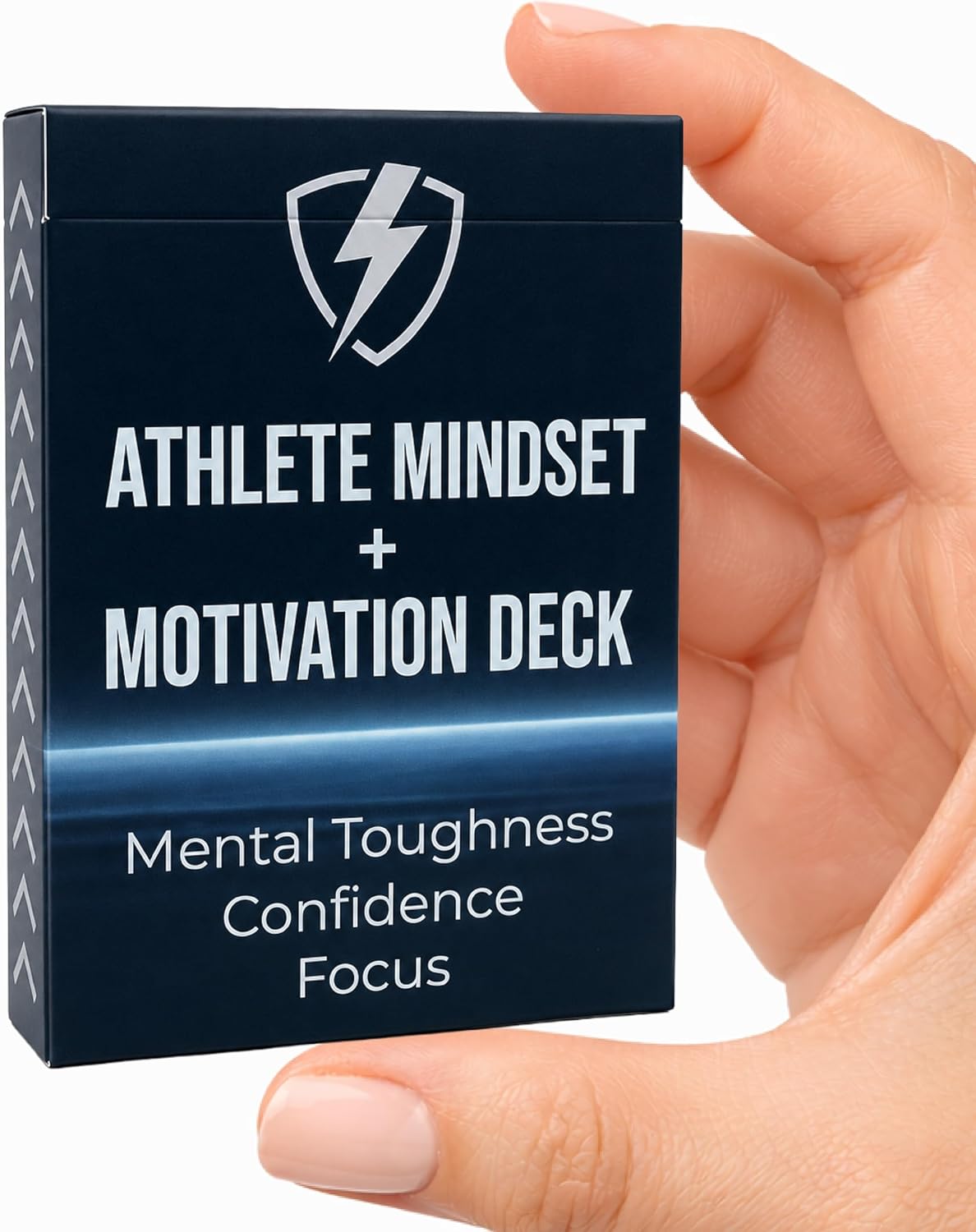 Athlete Mindset & Motivation Cards | Gifts for Athletes | Gifts for Athletes, Coaches & Parents | Deck For Sports & Training | Motivation Cards & Mindset Decks | 50 Cards