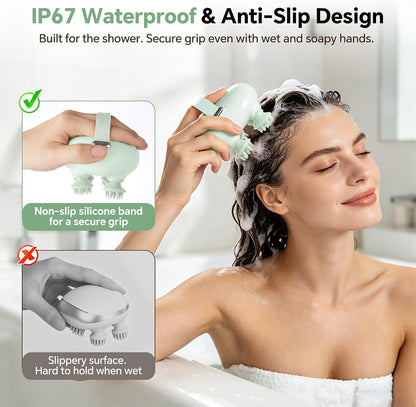Scalp Massager, Head Massager Scalp with Tangle-Resistant Design