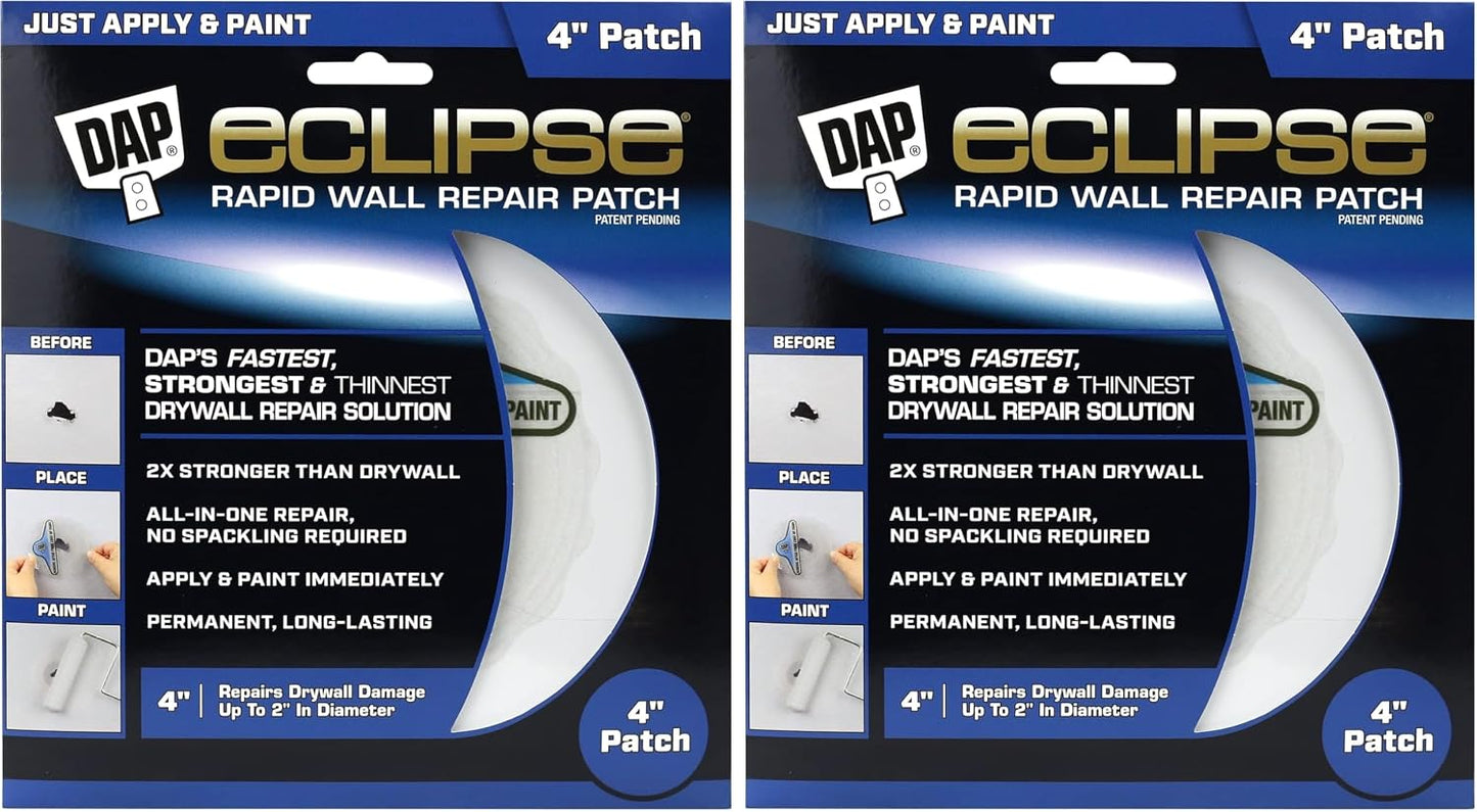 DAP Eclipse Rapid Wall Repair Patch, 6 in (7079809165)