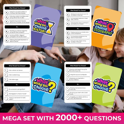 Travel Card Game for Teens, Kids, Adults - Party Games for Family Nights
